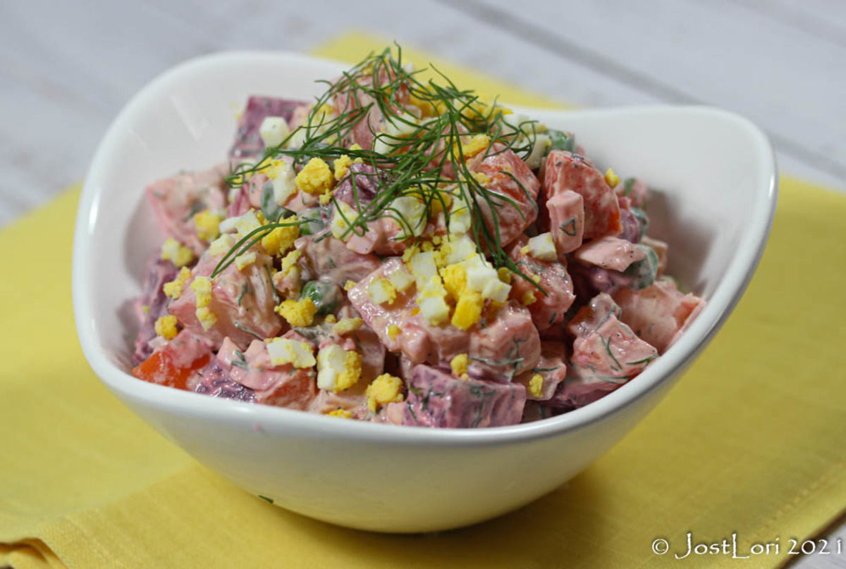 Lithuanian Mixed Vegetable Salad (Darzoviu Misraine) Recipe